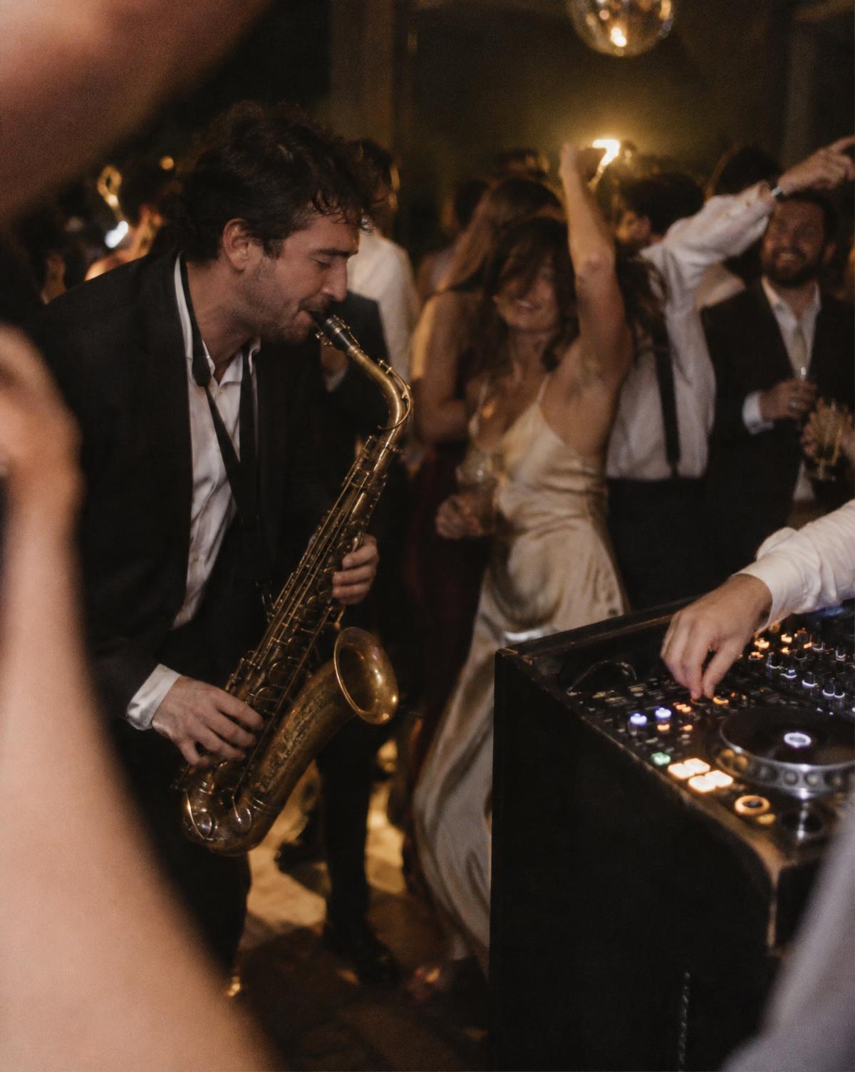 DJ + Sax